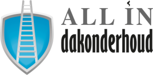 Het logo van All-in Dakonderhoud B.V., uw dakdekker voor in Helmond